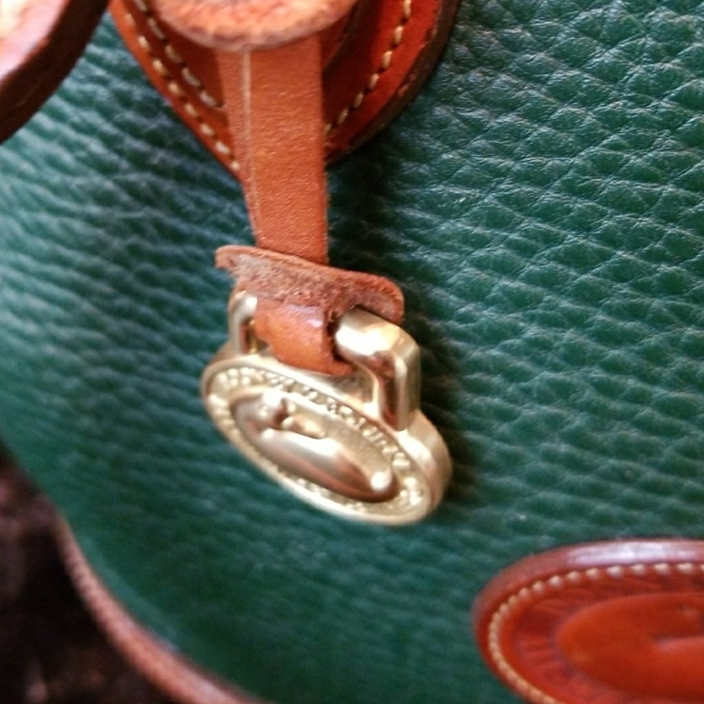 Green vintage dooney satchel - Picture 3 of 8